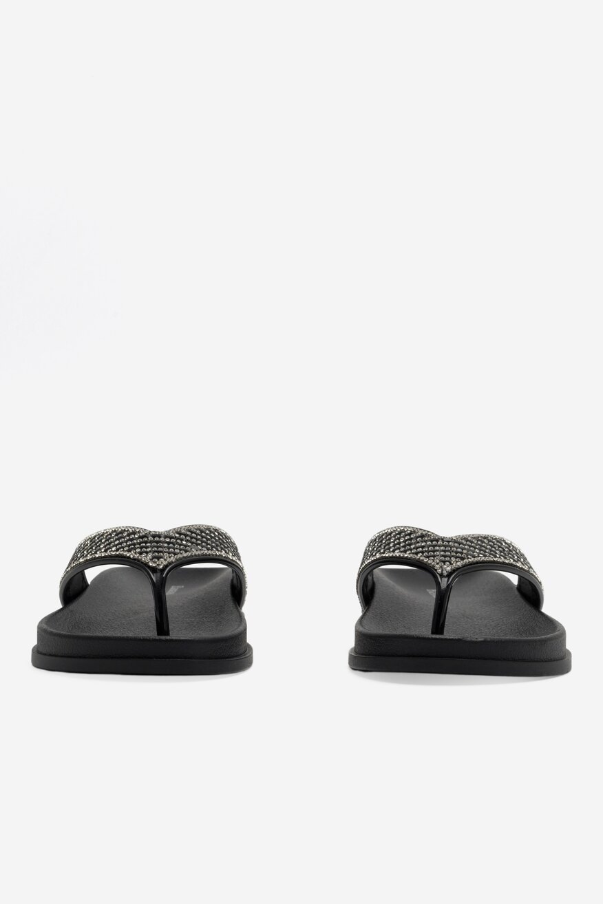 Klapki Bassano LC031685 Czarny