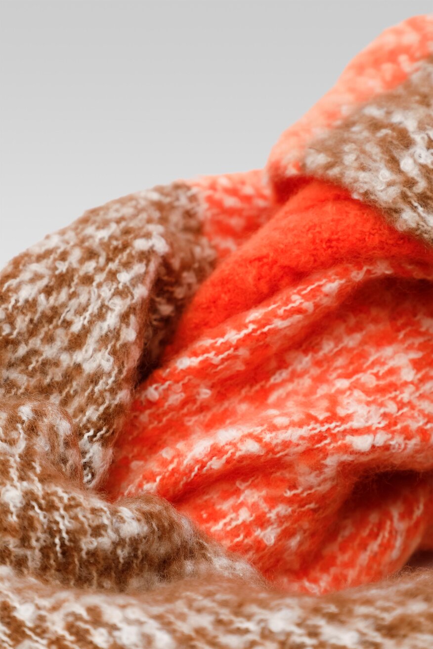 Szalik damski DeeZee 9W4-003-AW22 Miedziany