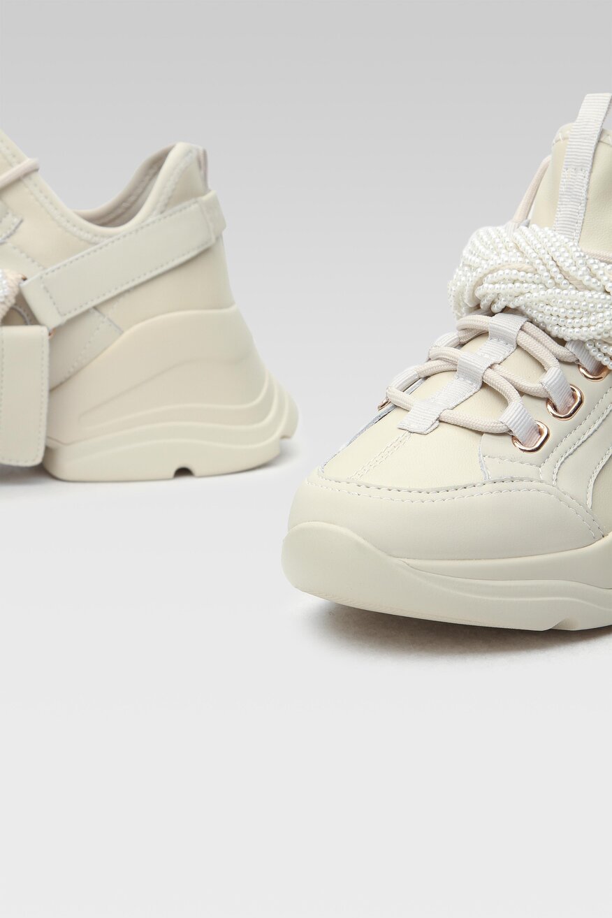 Półbuty Badura V912-08-1 Beżowy