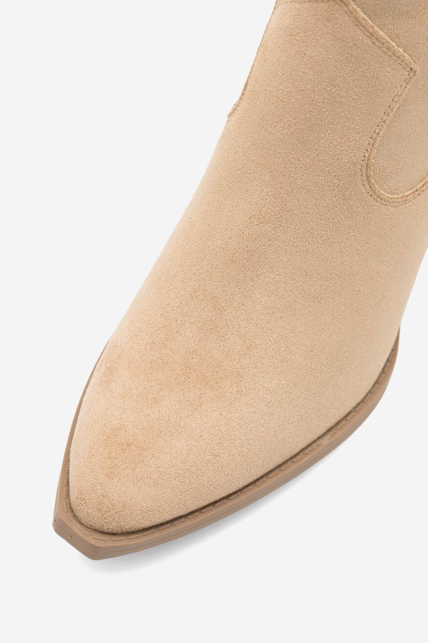 Botki DeeZee MILLIE LS5637-07 Beżowy