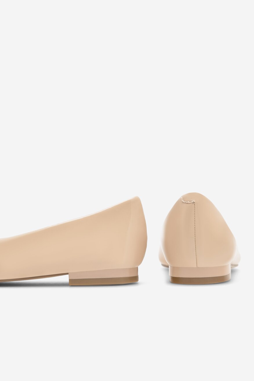 Baleriny Sergio Bardi WFA1572-17Z-SB Beżowy