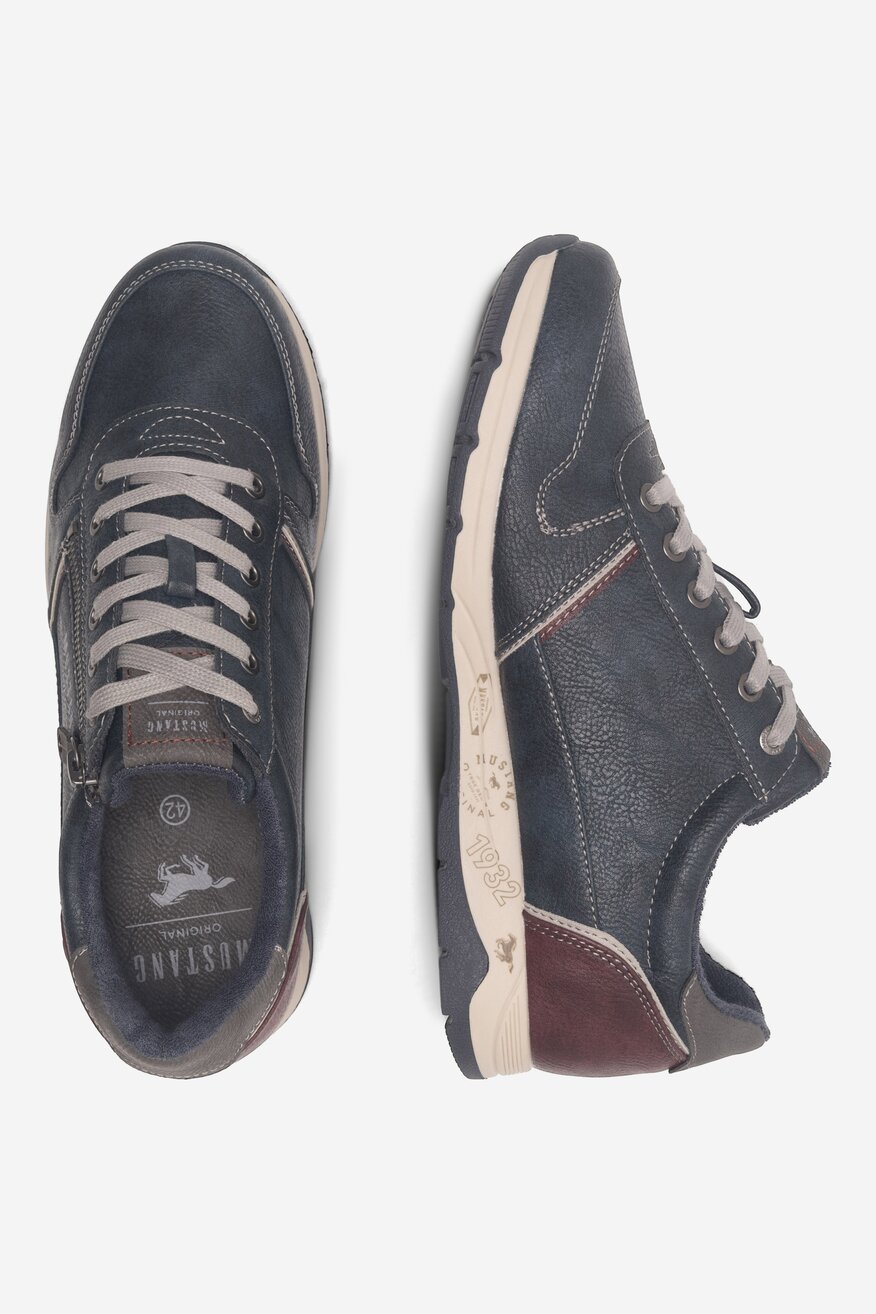 Półbuty Mustang 4106-306 Granatowy