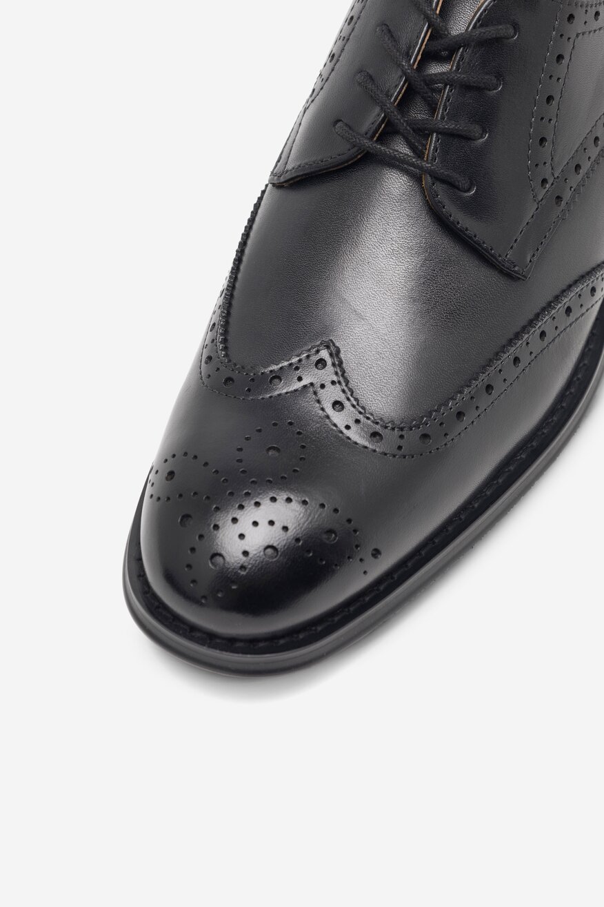 Półbuty Gino Rossi FABIANO-02 123AM Czarny