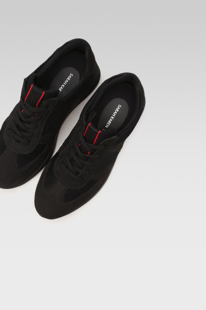 Półbuty Sarah Karen WI16-SALAXY-01 Czarny