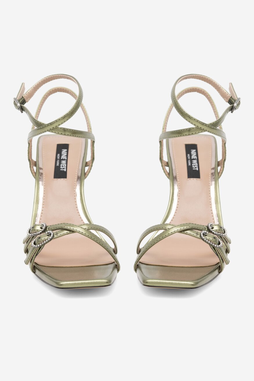 Sandały NINE WEST FARAZA ZL23014CC Zielony