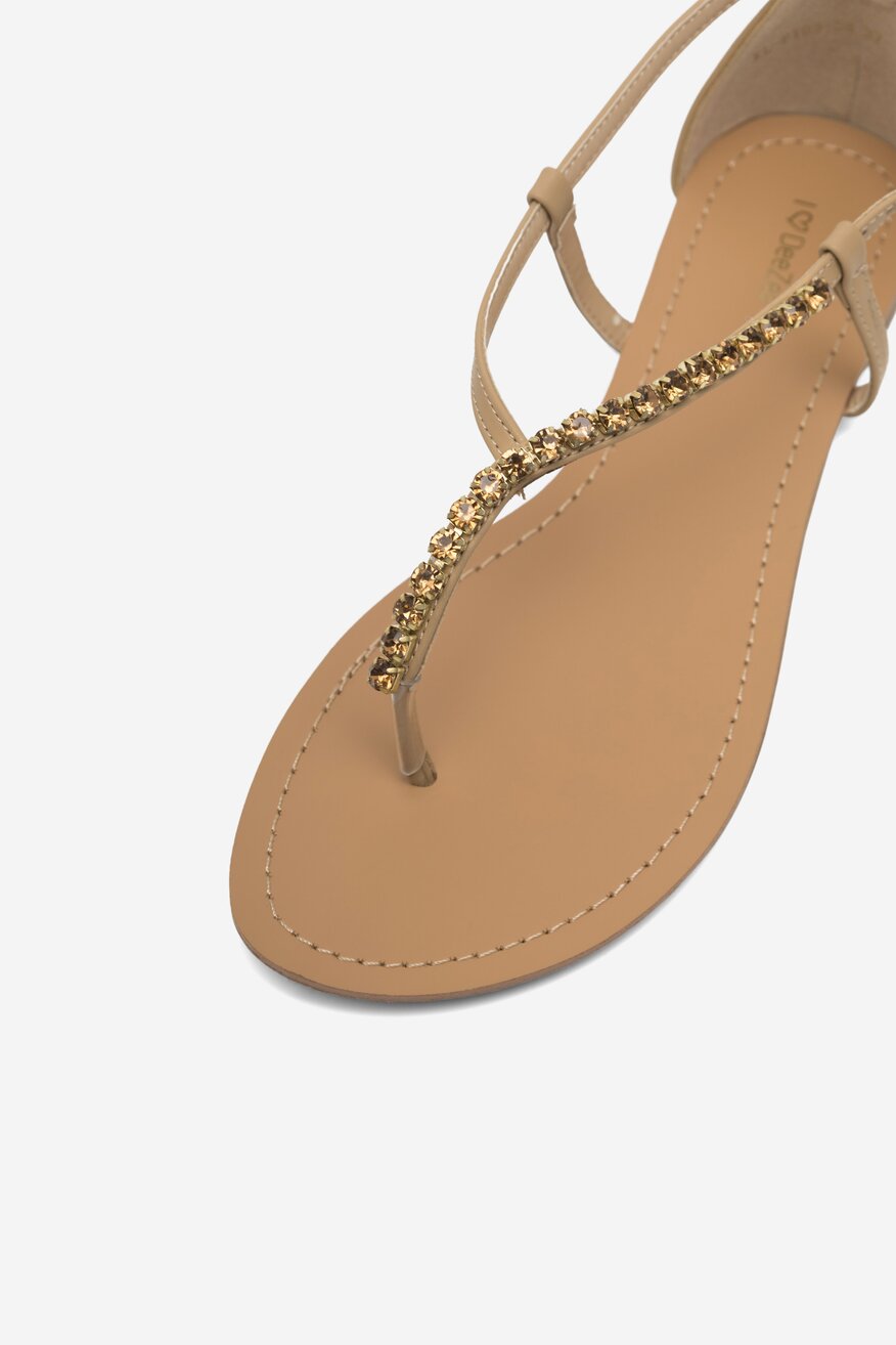 Sandały DeeZee ARIEL KL-F103-58 Beżowy