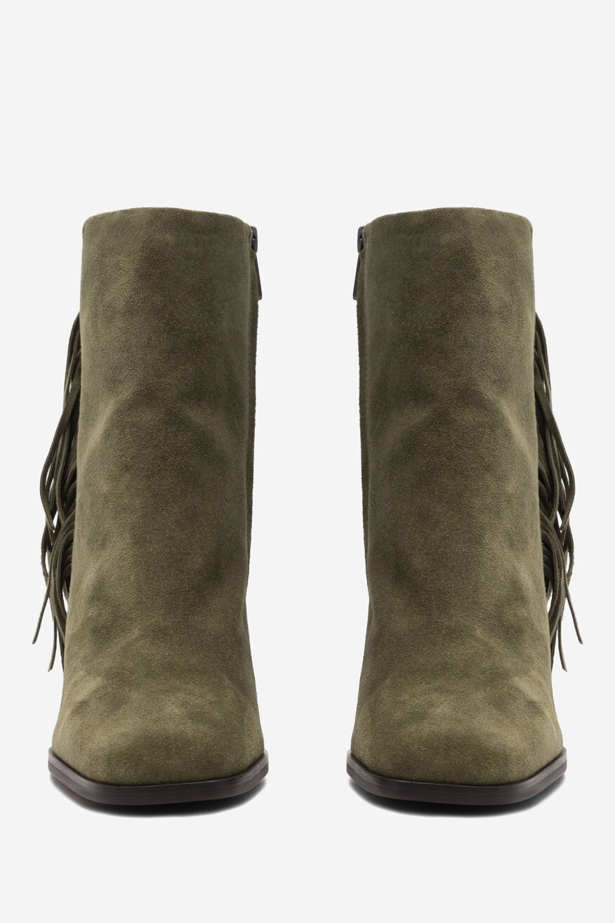 Botki SAM EDELMAN H8030L2300 Zielony ciemny