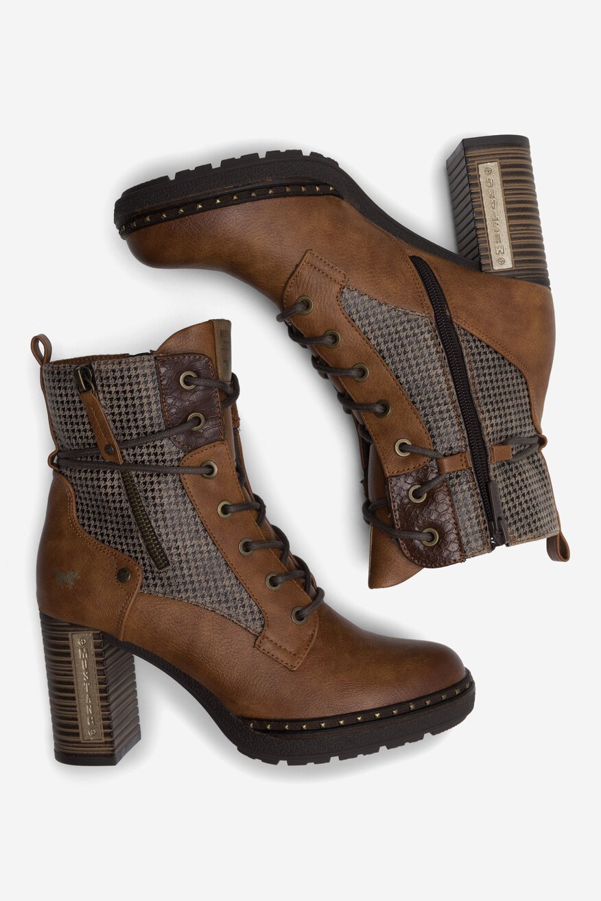 Trzewiki Mustang 1336-510 Brązowy