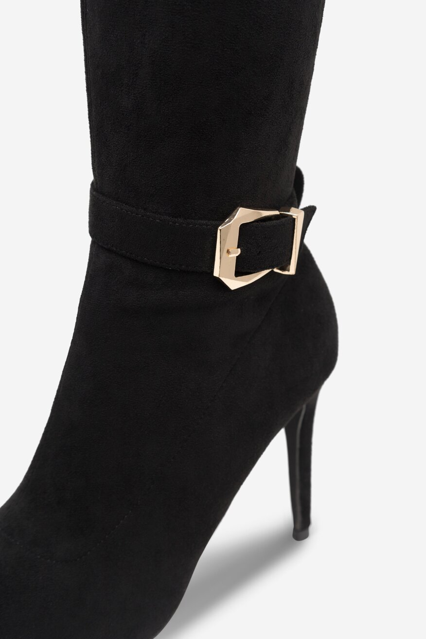 Kozaki DeeZee SIMONE LS5629-20 Czarny