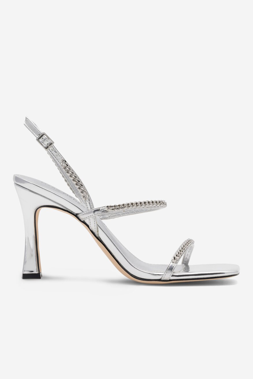 Sandały MARC FISHER F-DROID SIL01 Srebrny