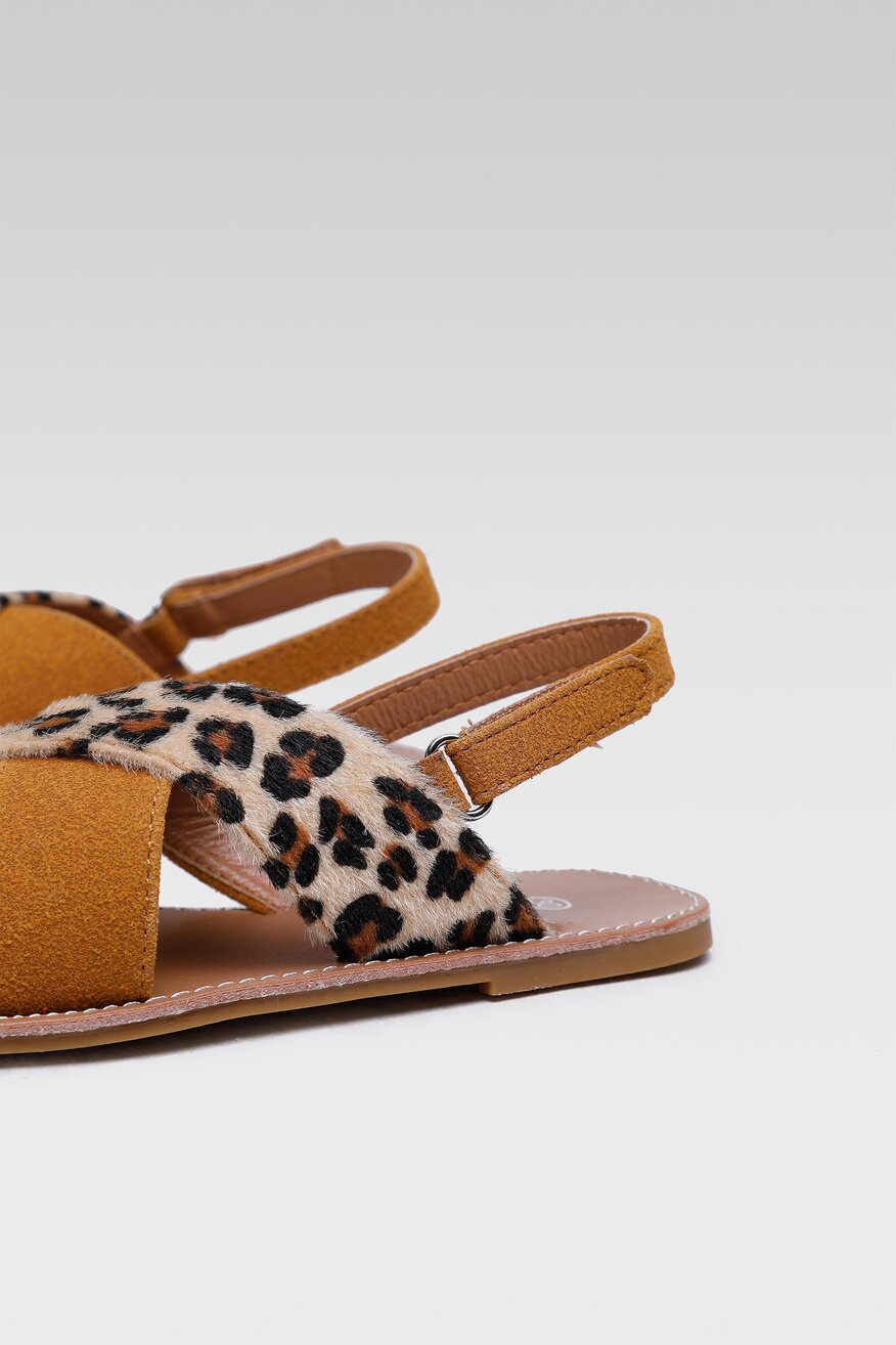 Sandały Nelli Blu CM210804-9 Camel