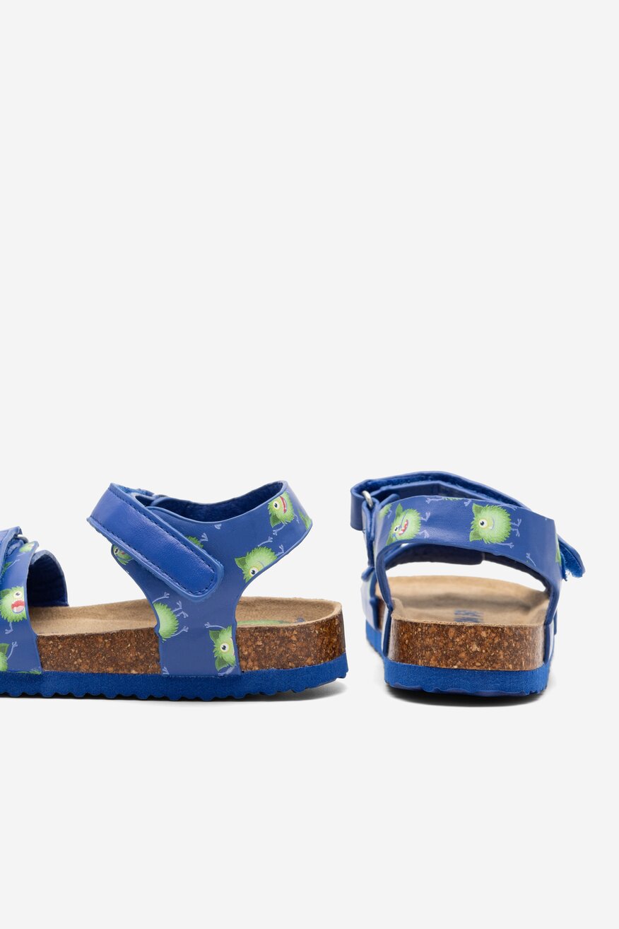 Sandały Action Boy FZ-DINOSAUR Niebieski