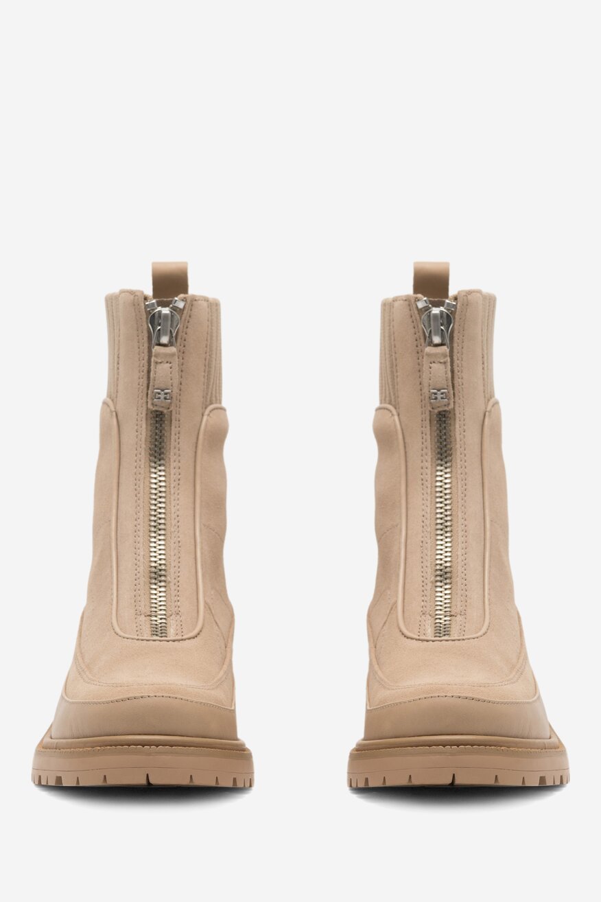 Botki SAM EDELMAN H8018L2250 Kremowy