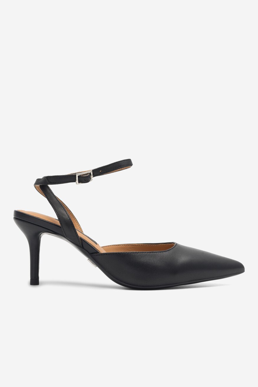 Czółenka Gino Rossi MARSALA-V866-48 Czarny