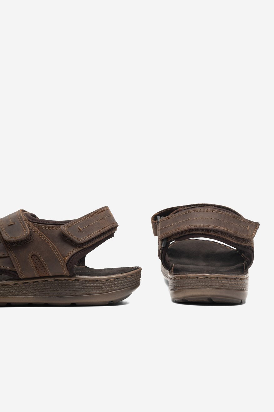 Sandały Lasocki 3458 Brązowy ciemny