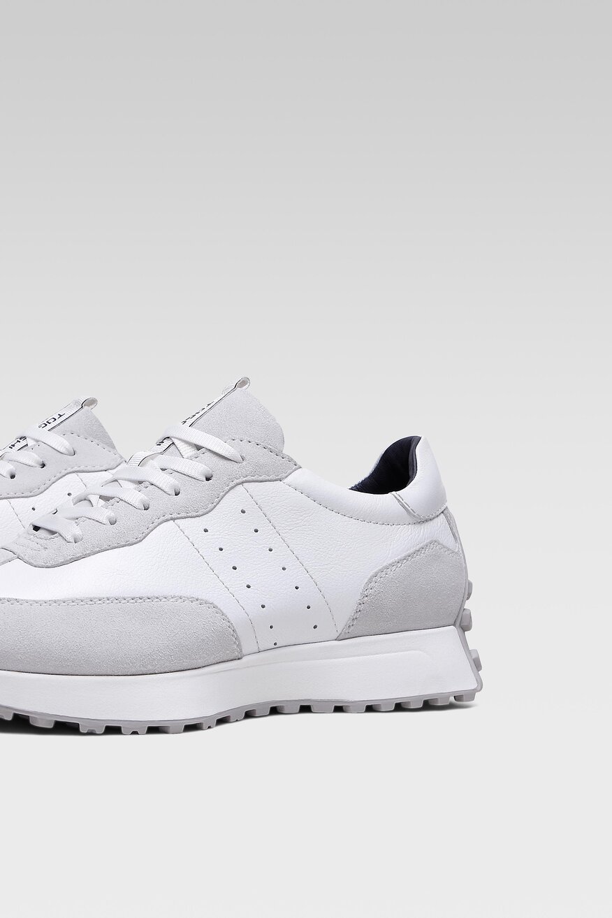 Półbuty Togoshi MI08-JERZY-01 Biały