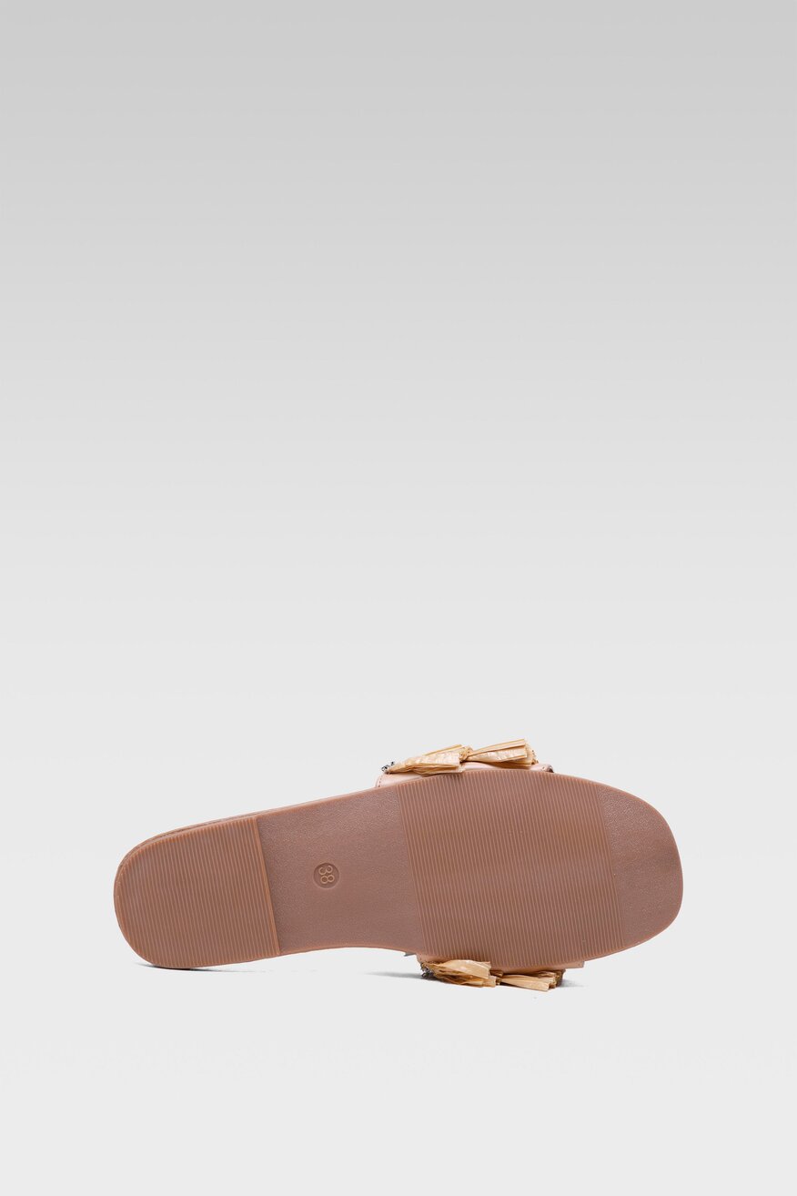 Klapki Bassano 23961 Brązowy jasny