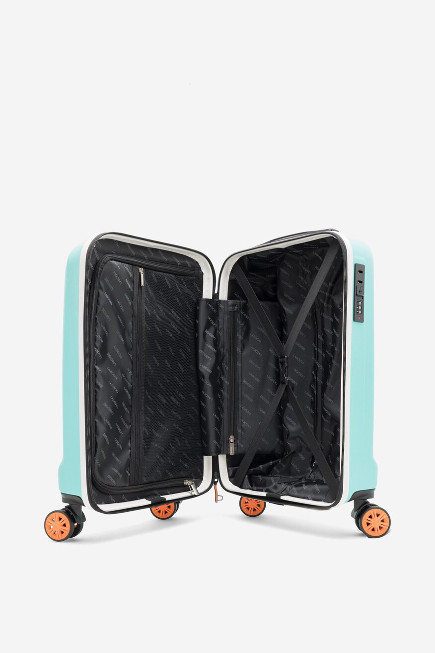 Walizka Lasocki WAL-S-04TURQUOISE-04 Turkusowy