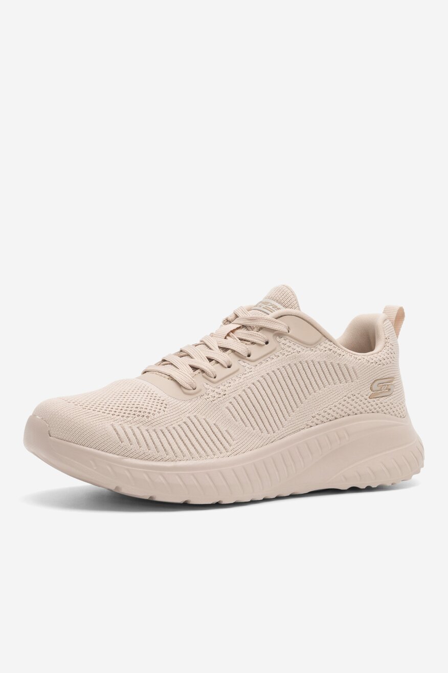 Obuwie sportowe Skechers BOBS SQUAD CHAOS 117209 NUDE Beżowy