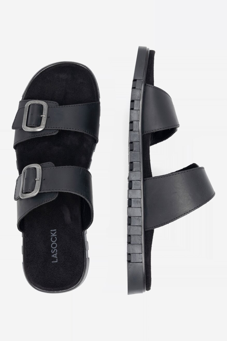 Klapki Lasocki CODE-102 MB Czarny
