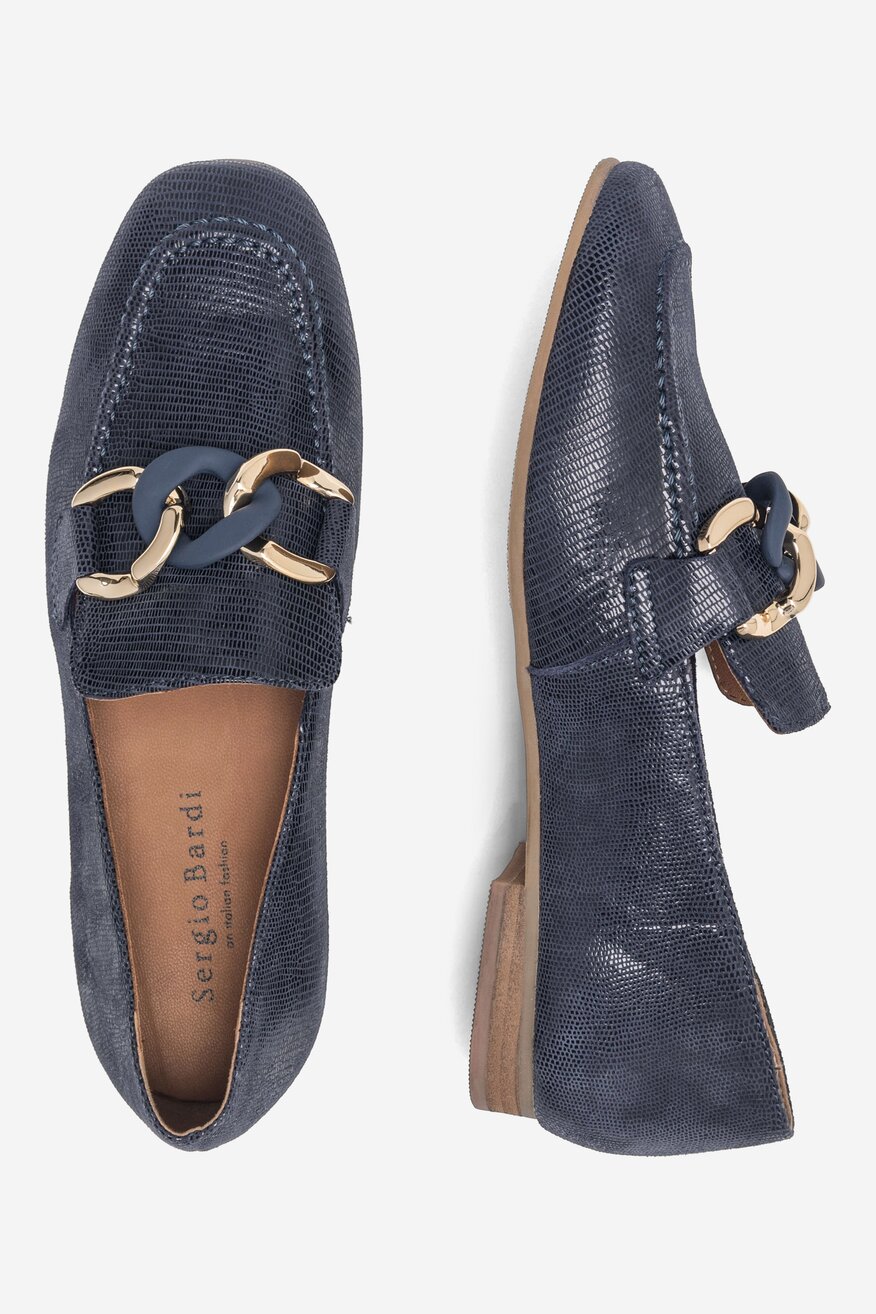 Półbuty Sergio Bardi WB-B1028-01SB Granatowy