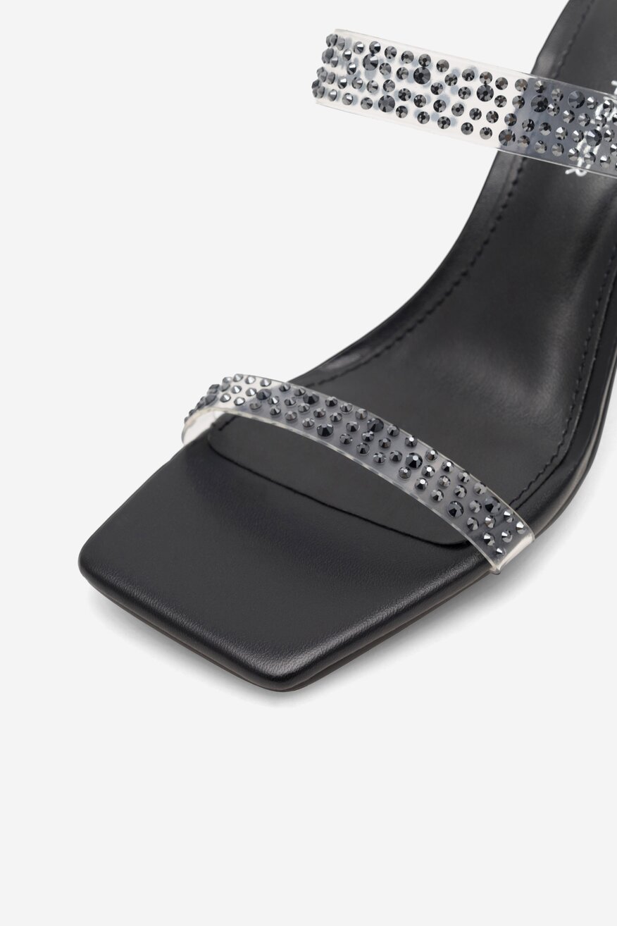 Klapki MARC FISHER F-ANLITA BLK01 Czarny