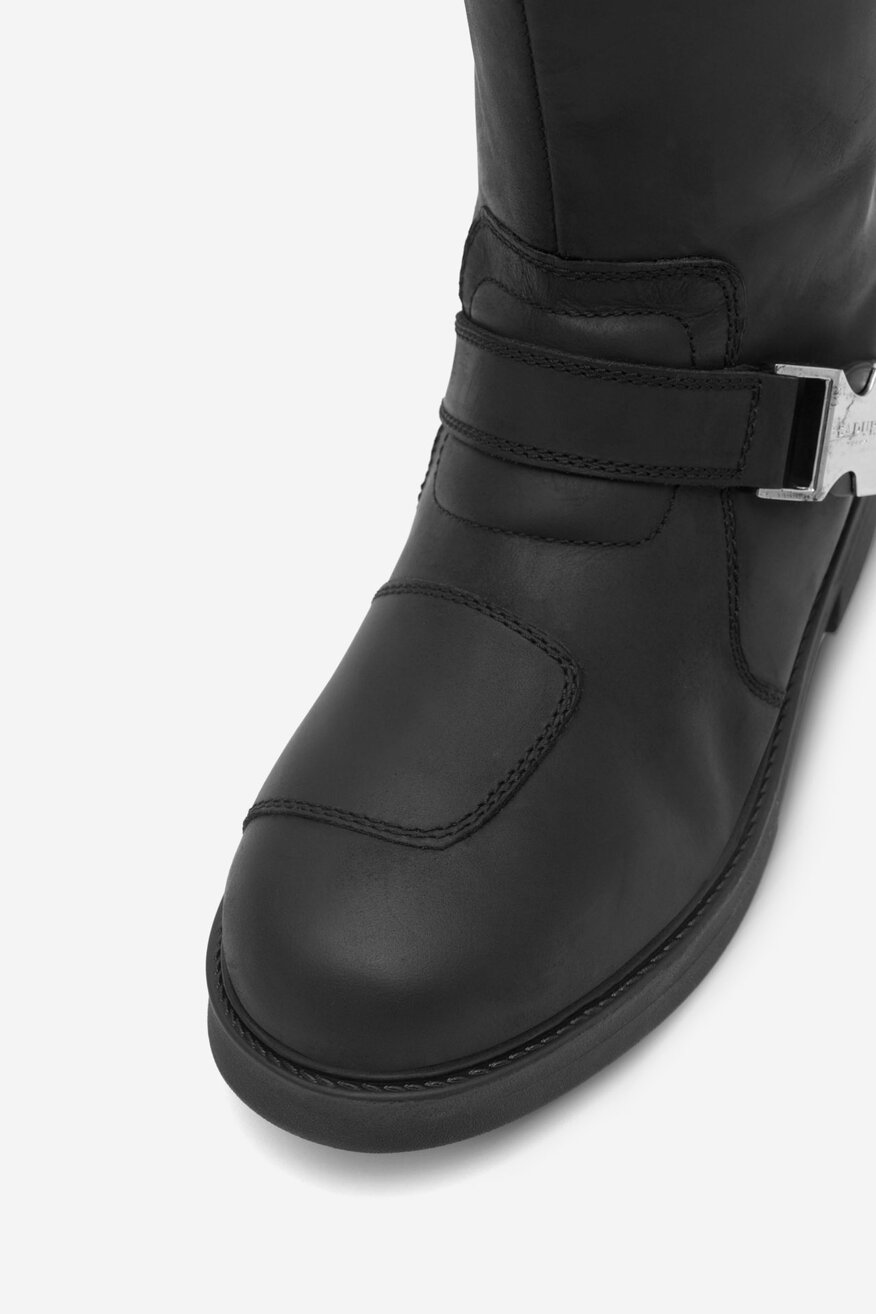 Botki Badura BIKER-01 MI24 Czarny