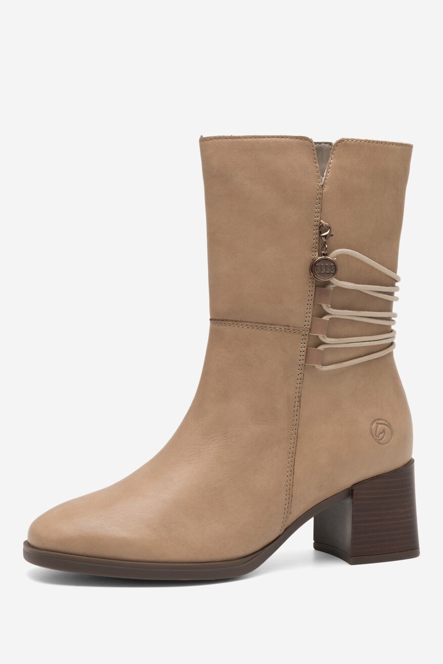 Botki Remonte D0V71-20 Beżowy
