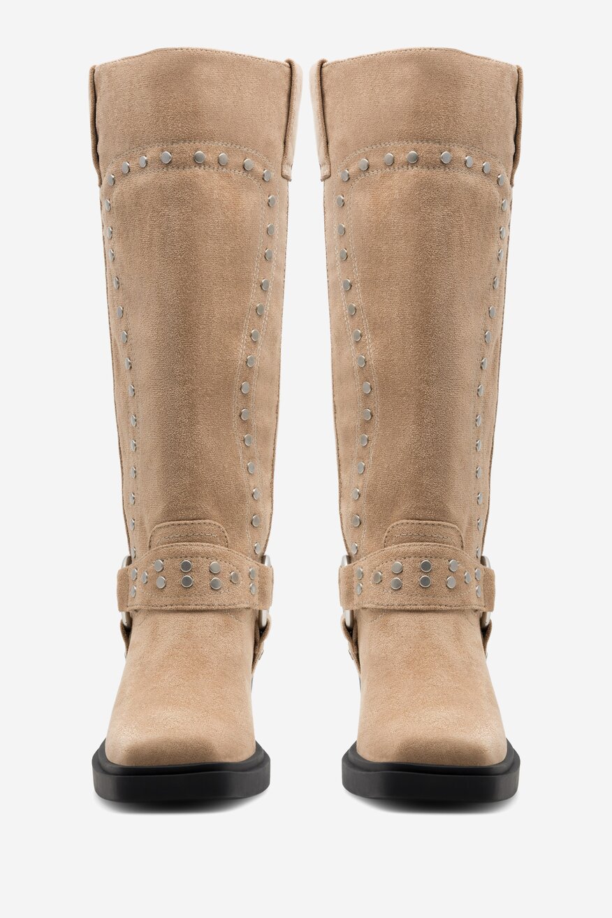 Kozaki Jenny Fairy KAJA HY58100-1 Beżowy