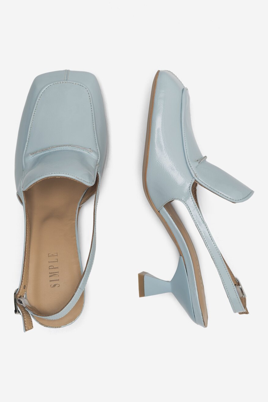 Czółenka SIMPLE AURELIA-2303 Niebieski