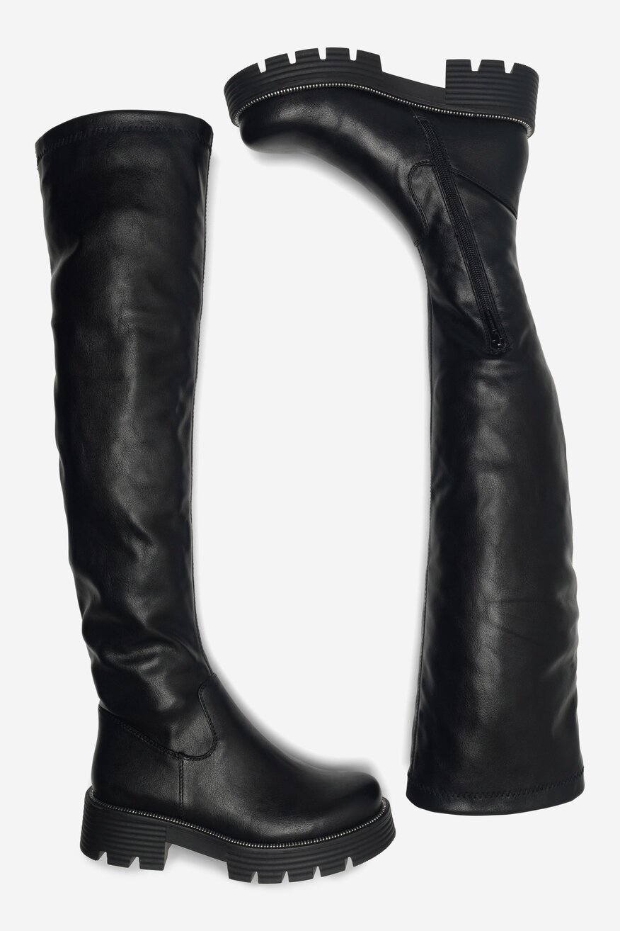 Kozaki Jenny Fairy NAILEA WS6119-05 Czarny