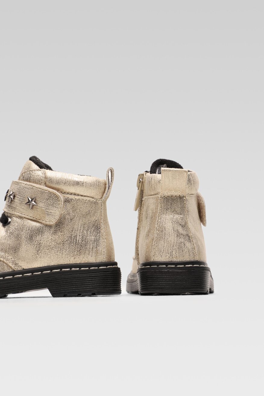 Kozaki Nelli Blu CMYF001-81 Złoty