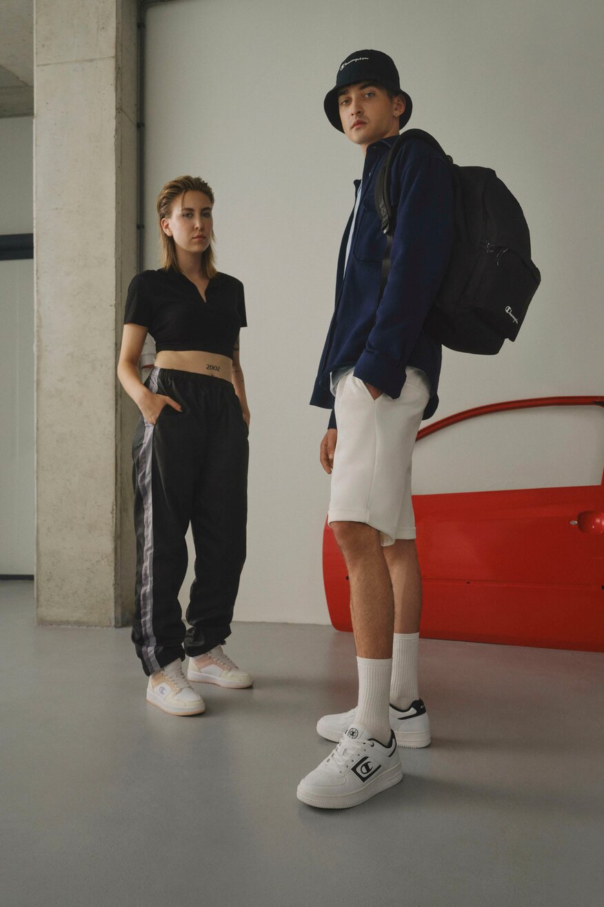 Obuwie sportowe Champion FOUL PLAY ELEMENT S21883-WW006 Biały