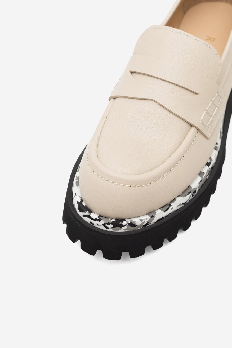 Półbuty RAGE AGE CLERMONT-50102 Beżowy