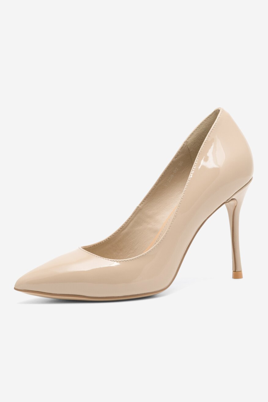 Czółenka Gino Rossi V-258-02 Beżowy