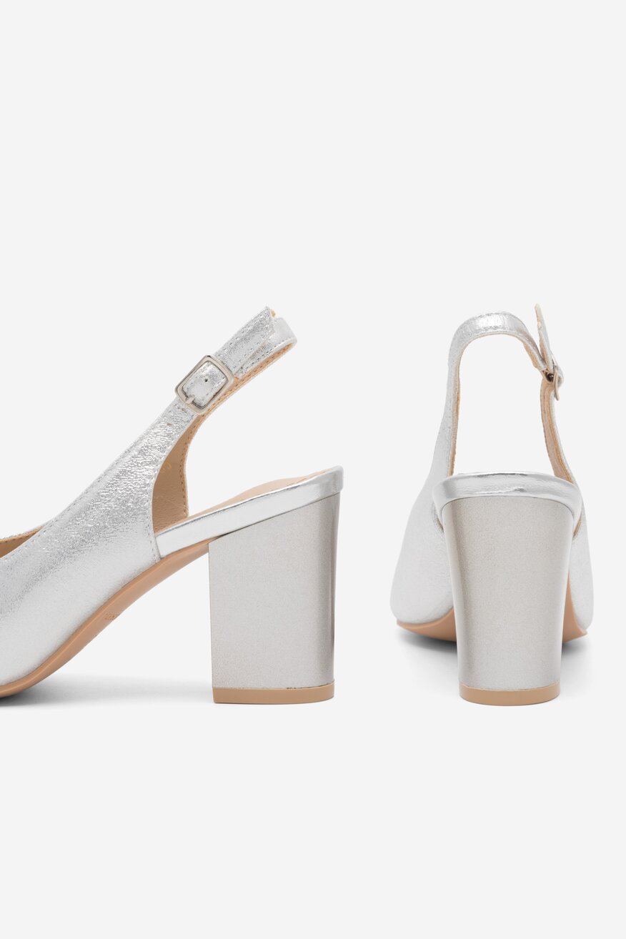 Sandały Clara Barson ACANNA KL-230801-02 Srebrny