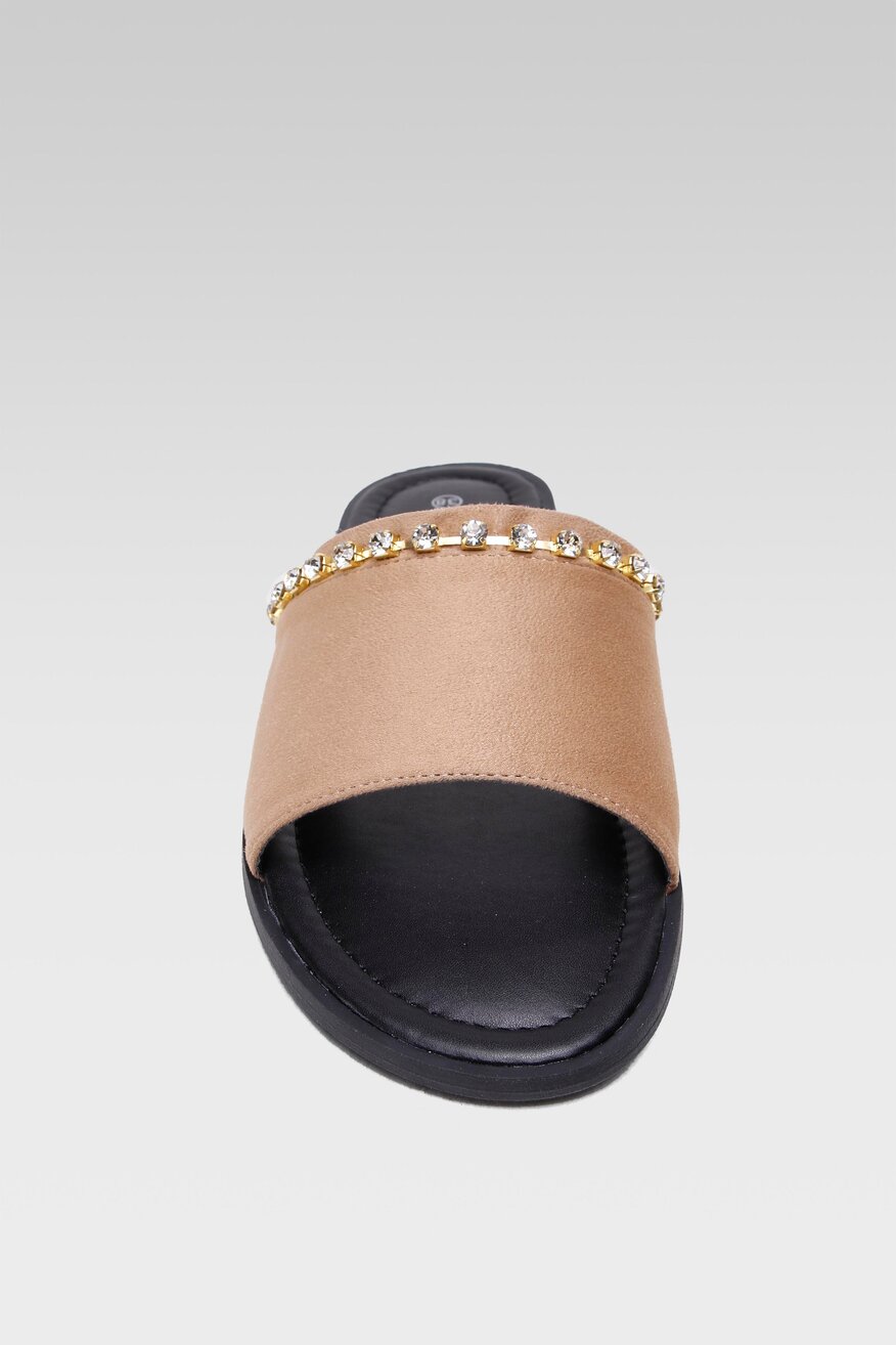 Klapki Bassano 23959 Brązowy