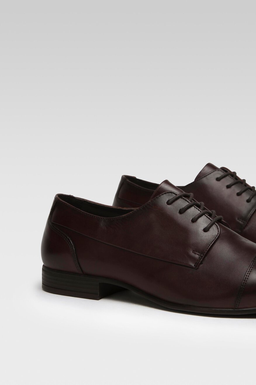 Półbuty Cesare Cave STAN-03 MI07 Brązowy