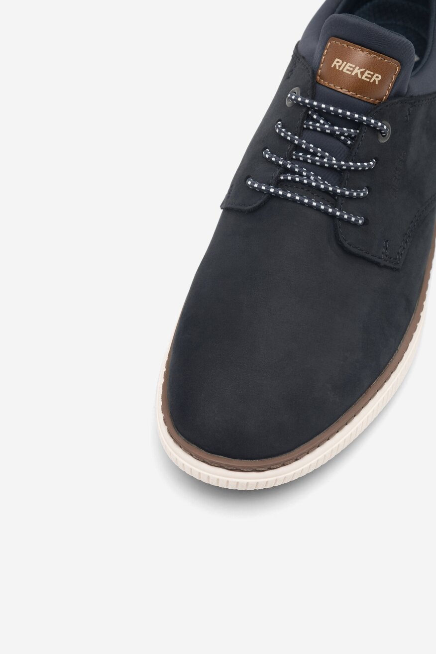 Półbuty Rieker B3360-14 Granatowy