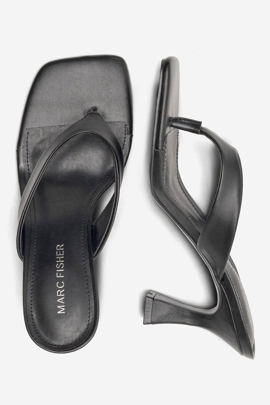 Klapki MARC FISHER F-HUNT BLK01 Czarny