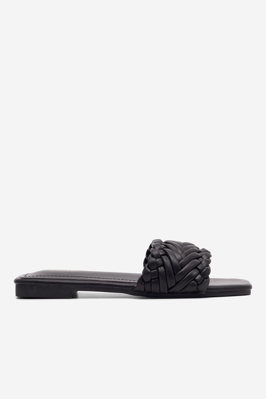 Klapki DeeZee DON'T STOP ME KL-E82022-19 Czarny