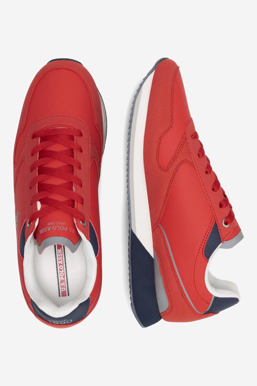 Sneakers U.S. POLO ASSN. NOBIL003M/CHY4 Czerwony