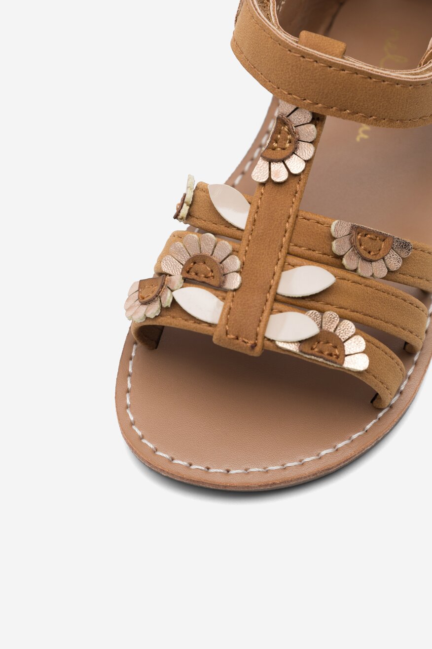 Sandały Nelli Blu CM220804-6 Brązowy