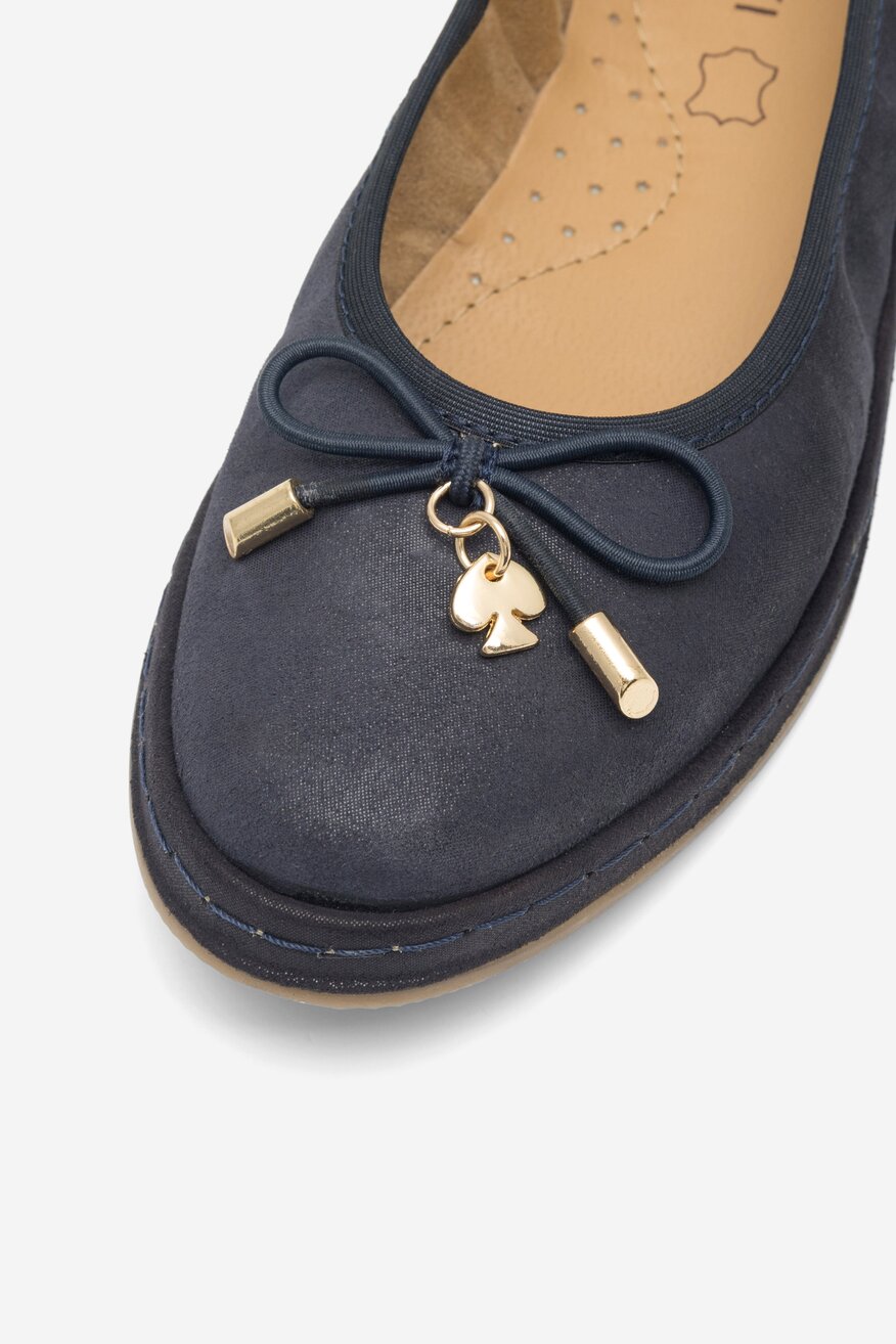 Baleriny Lasocki WI16-SPAROW-06 Granatowy