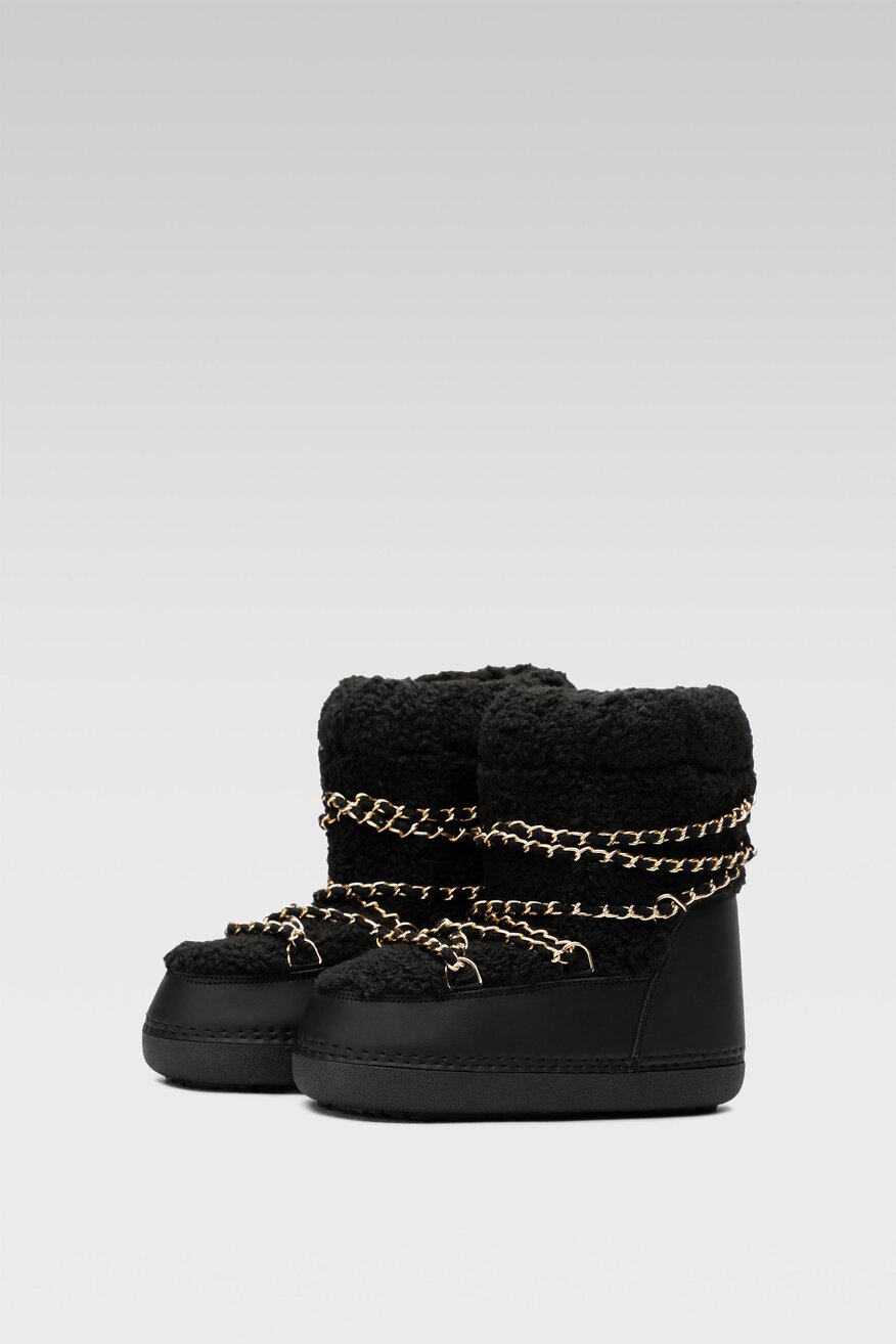 Botki Quazi NA9044-1 Czarny