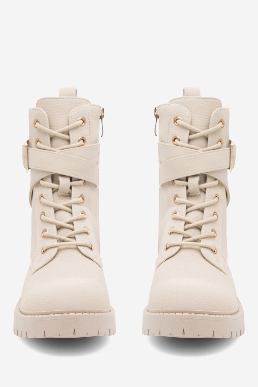 Trzewiki DeeZee HERMIA H58022-1A Beżowy