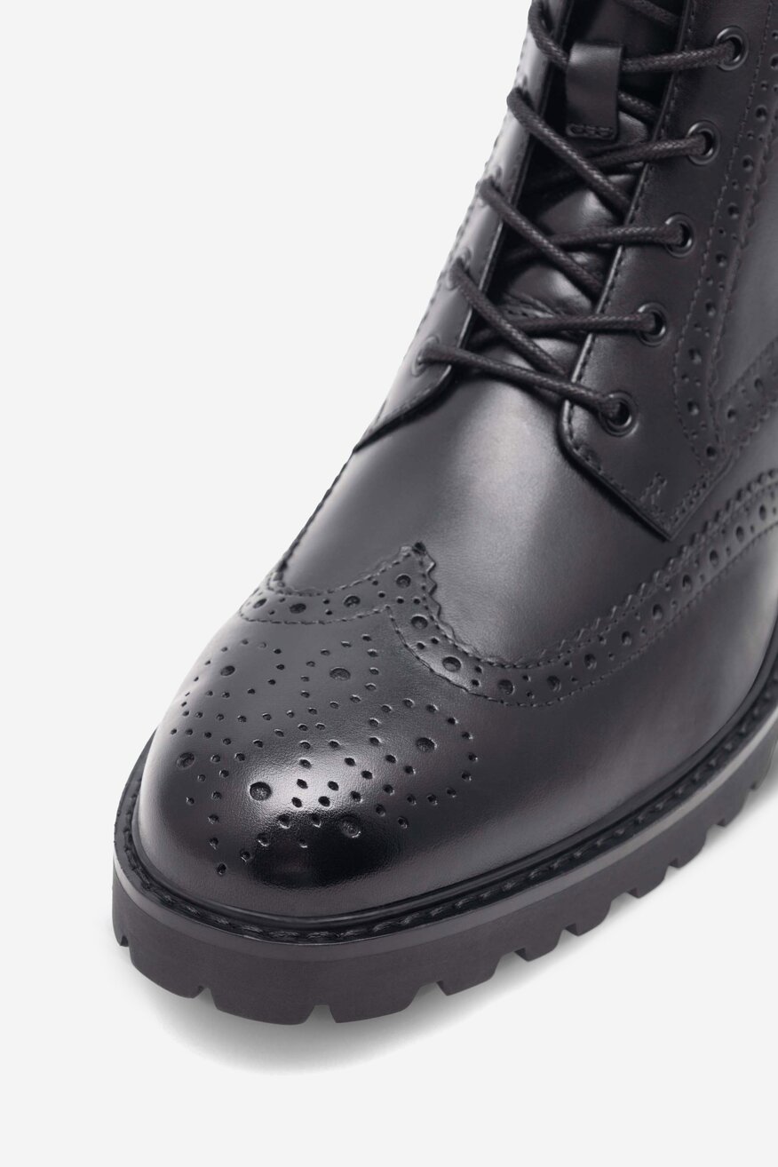 Trzewiki Gino Rossi UBERTO-01 123AM Czarny