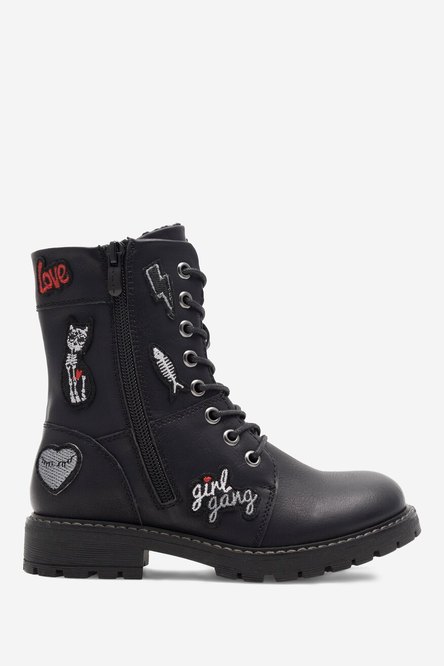 Trzewiki Nelli Blu CS2665-06A Czarny