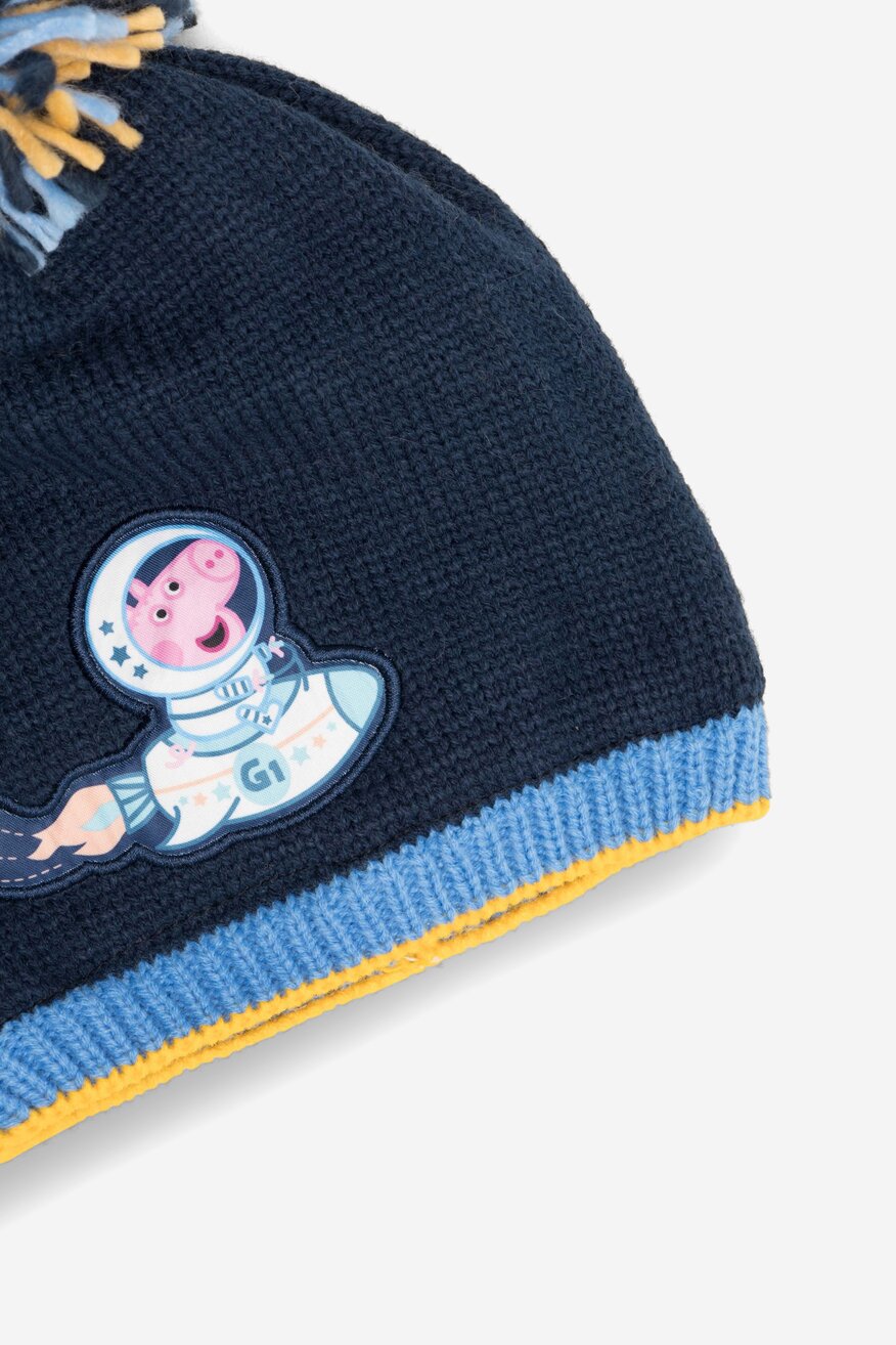 Czapka dziecięca PEPPA PIG ACCCS-AW23-234PP Granatowy
