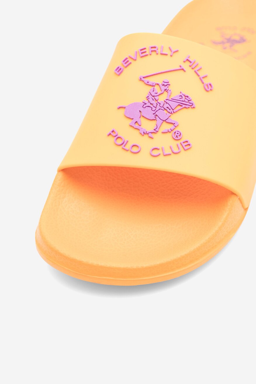 Klapki basenowe Beverly Hills Polo Club WP-CA23052-1C Pomarańczowy